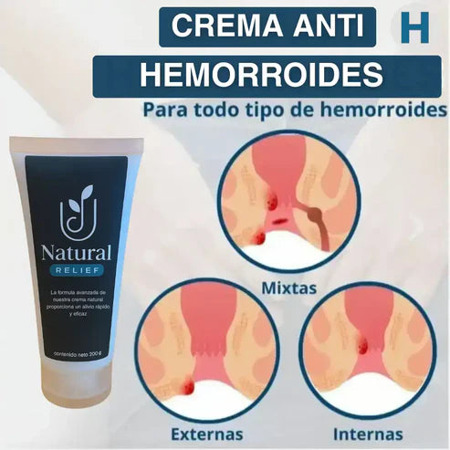 NATURAL RELIEF | Tu mejor aliado contra las hemorroides