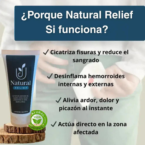 NATURAL RELIEF | Tu mejor aliado contra las hemorroides