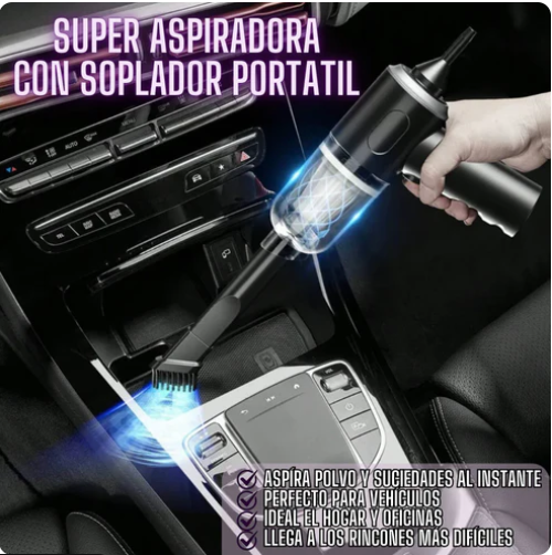 MINI ASPIRADORA Y SOPLADORA  USB