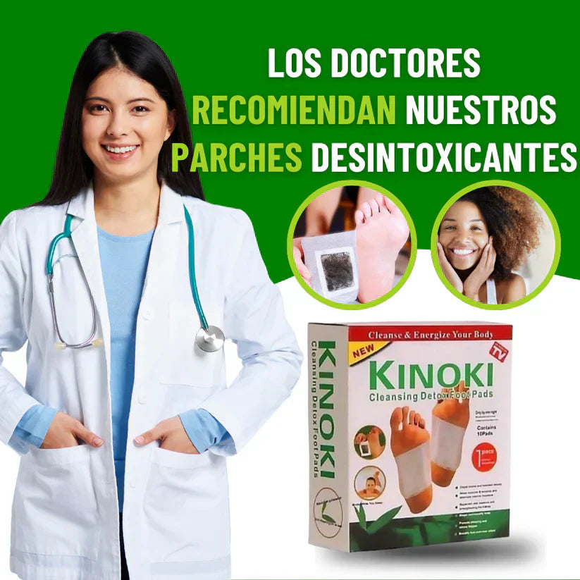 PACK DE 3 PARCHES KINOKI DESINTOXICANTE